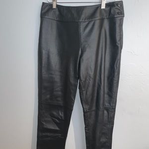 Black Leather Pants